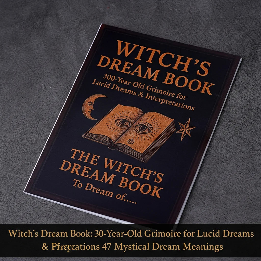 77-Page Witchcraft Grimoire Book of Shadows – Moon Phases, Herbal Lore & Spells Gothic Dark Academia Witch Journal Kit