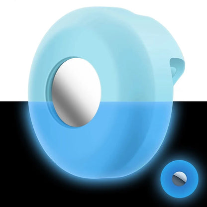 Airtag Dog Collar Holder – Silicone Protective Case for Apple AirTag, Full Body Cover Fits All Collar Sizes