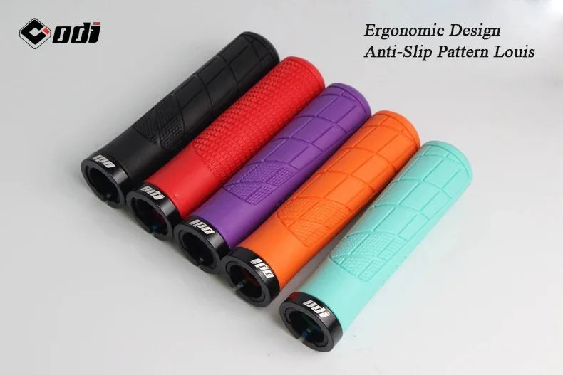 ODI Lock-On Bicycle Grips – Anti-Slip MTB Handlebar Covers for Mountain Bike, BMX, Folding & DH Cycling Parts
