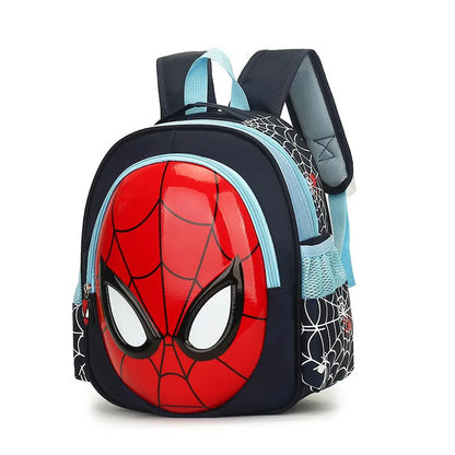 Marvel Spider-Man Children's Shoulder Bag - 3D Cartoon School Backpack for Kids - Travel Bag and Gift for Kindergarten