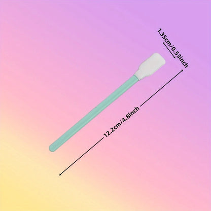 Precision Cleaning Swabs – Lint-Free Fiber Tips with Plastic Handles for Printers, Cameras, Optics, Crafts & Car Detailing