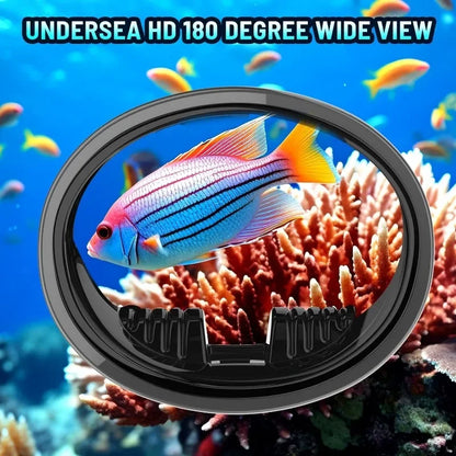 Diving Mask Goggles - HD Anti-Fog Spearfishing and Freediving Mask, Clear Panoramic View with Adjustable Buckle for Free Diving
