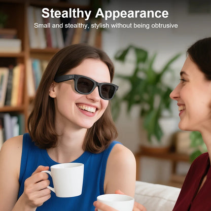 HIBLOKS AI Smart Glasses Shading Sticker — Compatible with Ray-Ban Meta Wayfarer RW4008/RW4006, Skyler RW4010, RW4009/RW4009F, Video Recording Accessory