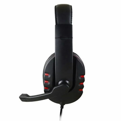 Upgraded Wired Gaming Headset with Mic – Noise-Cancelling Headphones for PC, PS4/PS5, Switch & Laptop