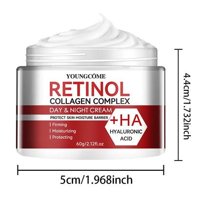 Retinol Collagen Facial Moisturizing Cream – Deep Nourishment for Dry, Rough & Aging Skin