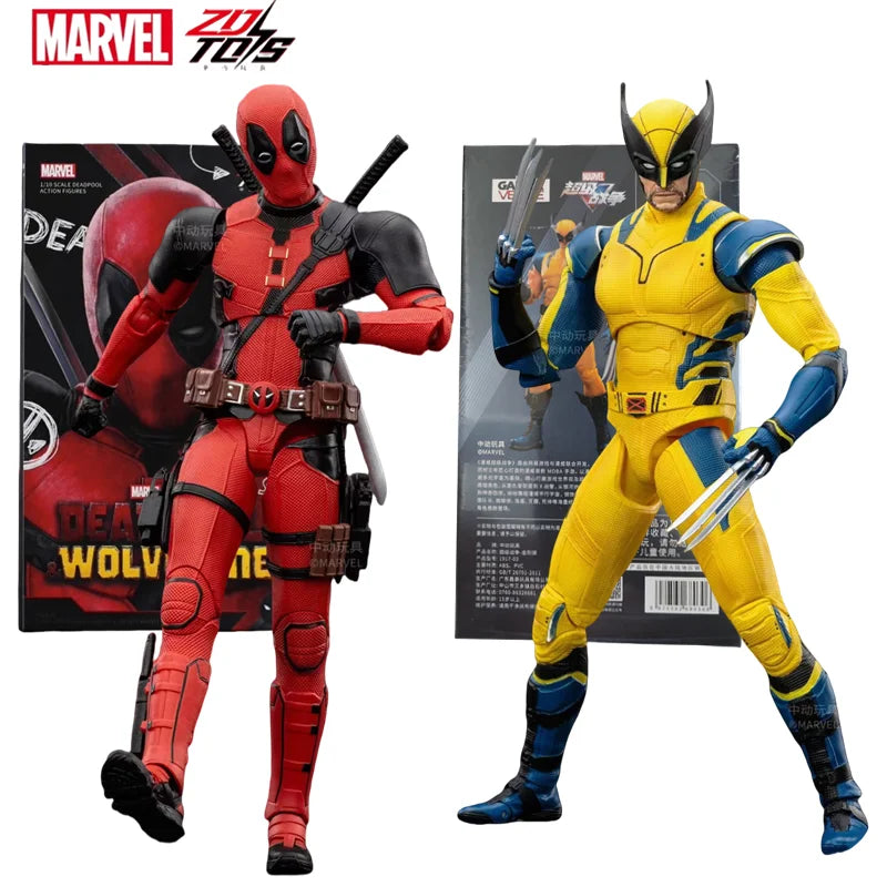 2024 Deadpool & Wolverine Action Figures - Movie Version ZD Toy Series, Adult Collectible Figures, Kids Gift