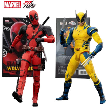 2024 Deadpool & Wolverine Action Figures - Movie Version ZD Toy Series, Adult Collectible Figures, Kids Gift