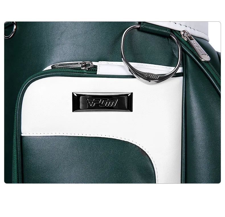 PGM Wheeled Golf Caddy Bag QB127 – 4-Wheel 360° Rotation Removable Waterproof Bag for Men & Women