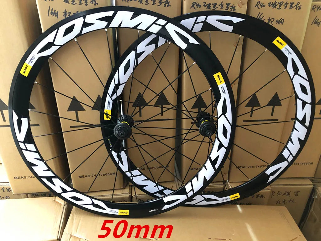 700C High-Quality Bike Wheelset – 40/50mm V-Brake & Disc, Aluminum Road & Fixed Gear Bicycle Wheels