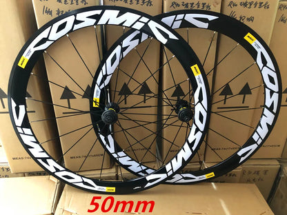 700C High-Quality Bike Wheelset – 40/50mm V-Brake & Disc, Aluminum Road & Fixed Gear Bicycle Wheels