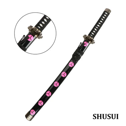 3-Piece Roronoa Zoro Katana Set – Anime Cosplay Toy Swords with Belt & Sword Holder