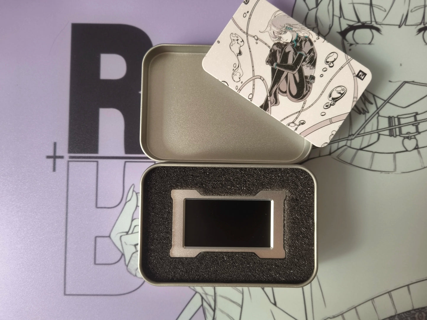 HMLAB ZNEO Gaming USB Hub – 2-to-3 Port with 8K Hz, Independent Power & Screen for Gaming Desk Setup