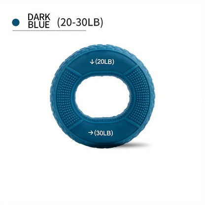 Silicone Hand Grip Strengthener Ring – Forearm & Finger Training for Strength
