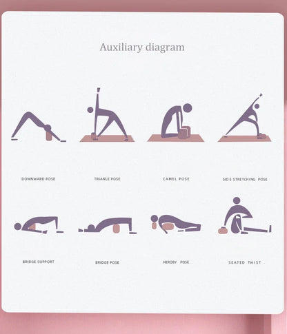 EVA Yoga & Pilates Blocks – Exercise Bricks for Home Fitness, Reinforcement, and Workout Support