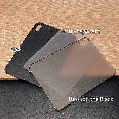 Transparent Frosted Case for iPad Mini 6 - Ultra Thin Fingerprint Resistant Hard PC Cover for iPad 10th, 9th, 8th, 10.2, Air 5 and 4