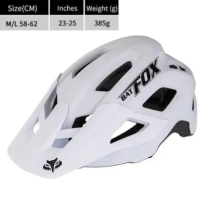 BATFOX Ultralight Bike Helmet – Molded Mountain & Road Helmet for Men, DH AM Cycling Equipment, Casco Ciclismo Bicicleta