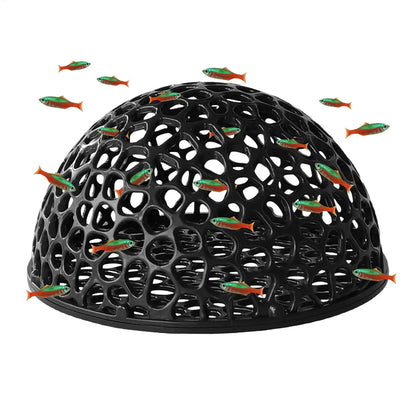 Aquarium Shrimp House Cave – Mini Porous Betta & Shrimp Shelter for Hiding, Breeding, and Aquatic Decor