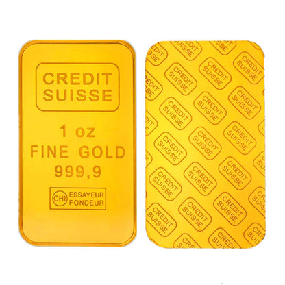 1 oz Swiss Argor Heraeus Gold Bar — 24K Gold Coin Bullion with Acrylic Seal & Unique Serial Number, Non-Magnetic