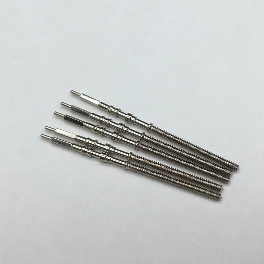 5pcs NH35 NH36A Winding Stem Modification Replacement Parts - Genuine Spare Stem for NH35A Automatic Mechanical Movement