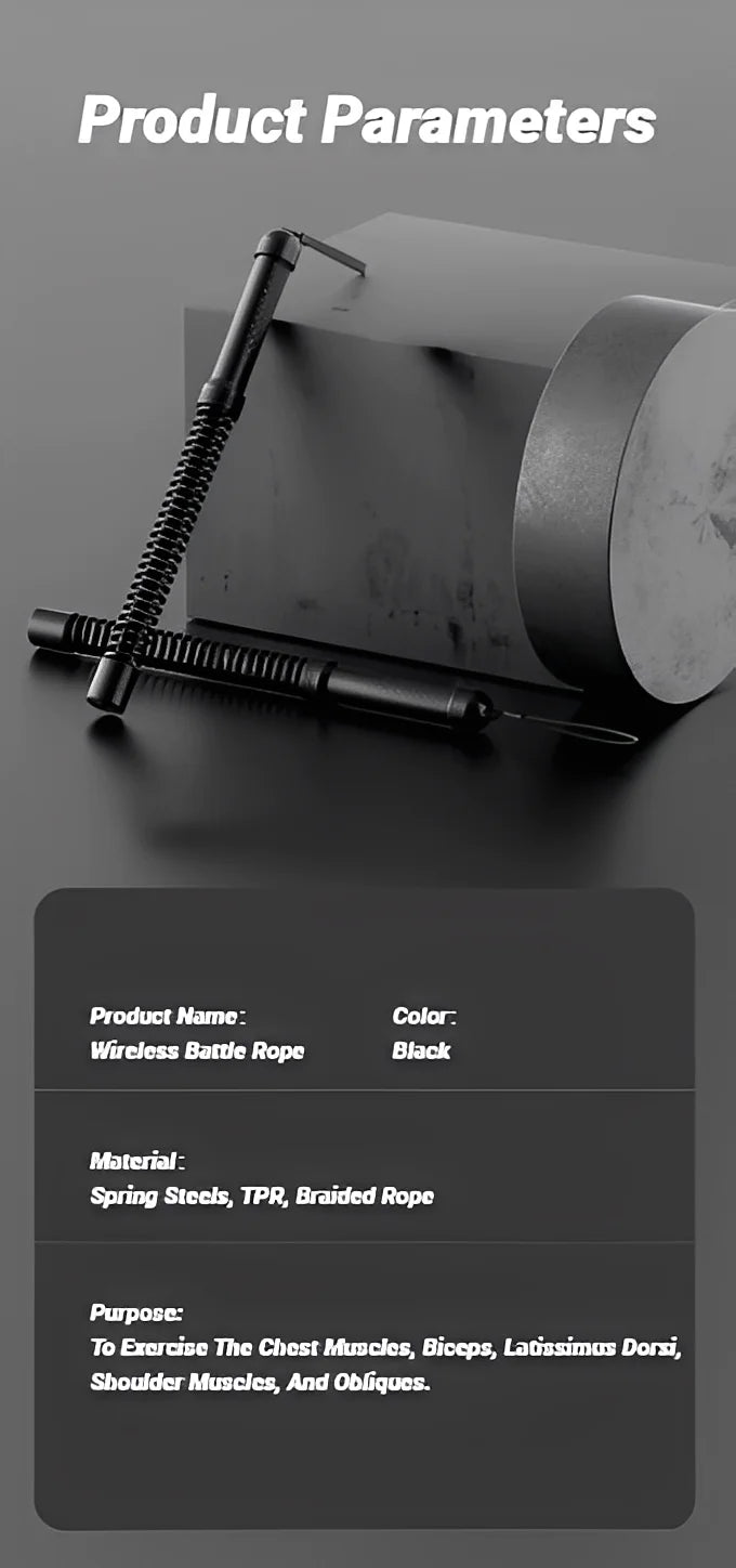 Ergonomic Strength Training Bar – Stainless Steel Biceps & Triceps Muscle Expander