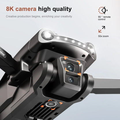 Xiaomi V198GPS Drone with 8K HD Camera – Foldable Brushless Quadcopter with Obstacle Avoidance & Optical ESC Aerial Tech