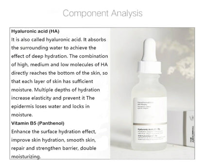 2% Hyaluronic Acid + B5 Serum – Hydrating & Nourishing Facial Essence for Smooth, Firm Skin