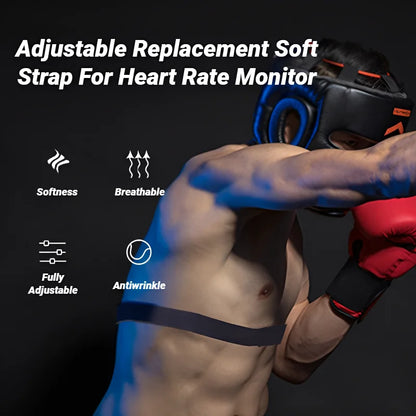 Heart Rate Monitor Replacement Strap – Compatible with Polar, Wahoo, Garmin & Coospo Chest Bands