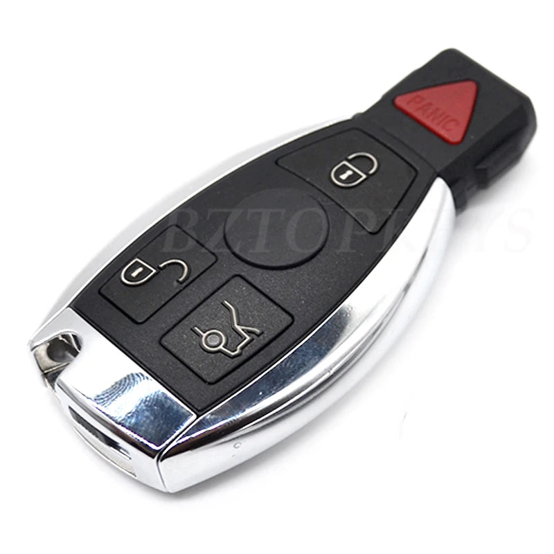 BZTOPKEYS Smart Car Key – 3/4 Button 315/434MHz Remote Fob for Mercedes Benz A/C/E/S Class W203/W204/W205/W210/W212 NEC BGA