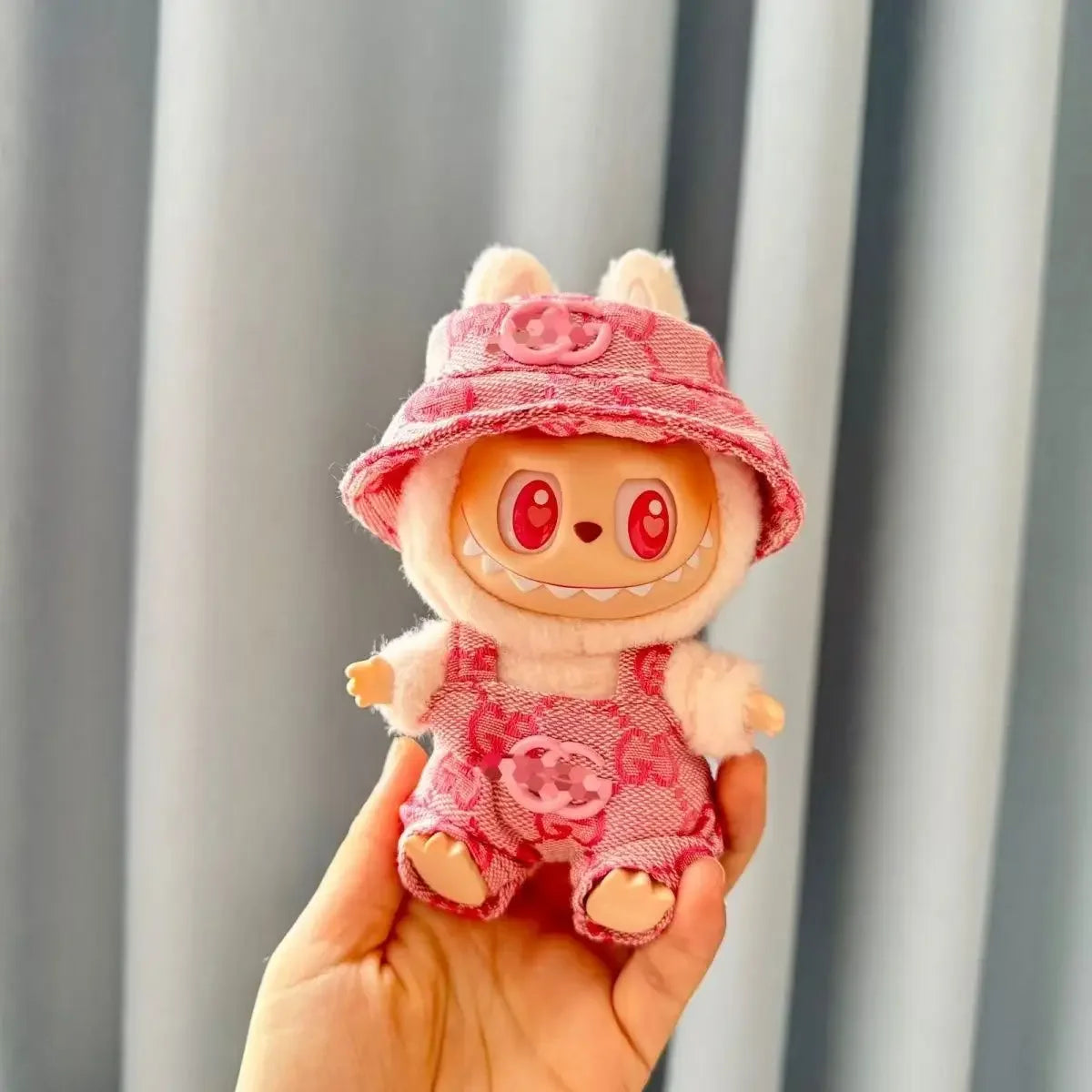 Labubu Doll Clothing – Fashion Overalls V1 & V2, Designer Outfit & Accessories for Labubu Dolls