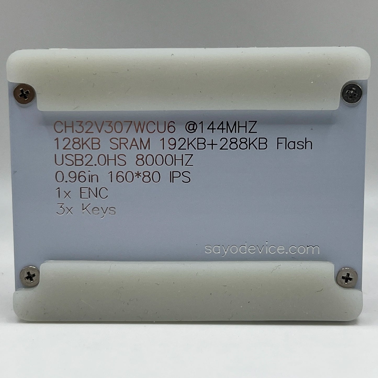 O3C SayoDevice OSU O3C Rapid Trigger Hall Switches – Magnetic Pink Keyboard Switches with Knob, Screen Copy & Paste Shortcut