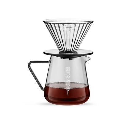 MHW-3BOMBER 500ml Glass Coffee Server — Espresso Dripper & Pour-Over Brewer Pot for Home Kitchen