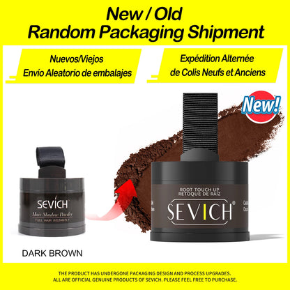 Sevich Hairline Powder 4g – Natural Hairline Shadow Concealer for Hair Loss, Unisex Makeup