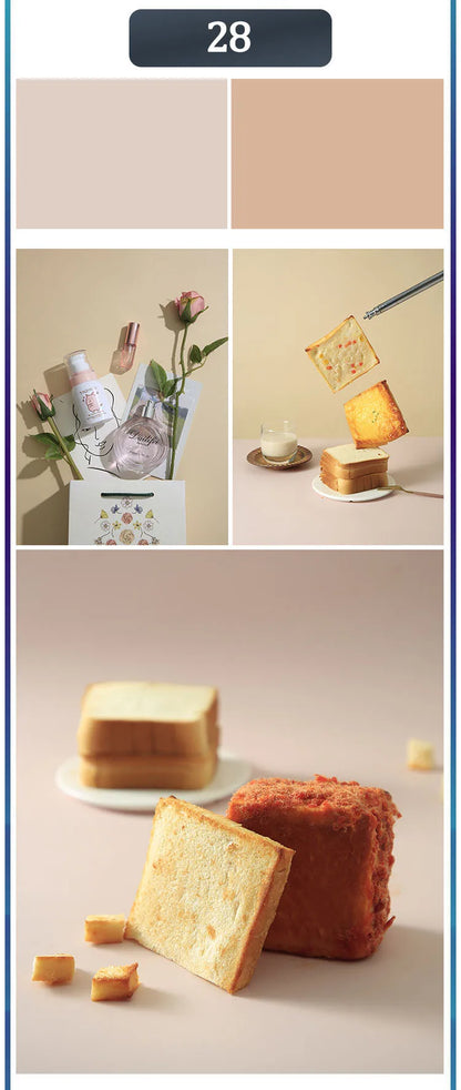 Photography Backdrops 57x87cm – Double-Sided Solid Color Photo Background for Studio, Newborn & Product Photography