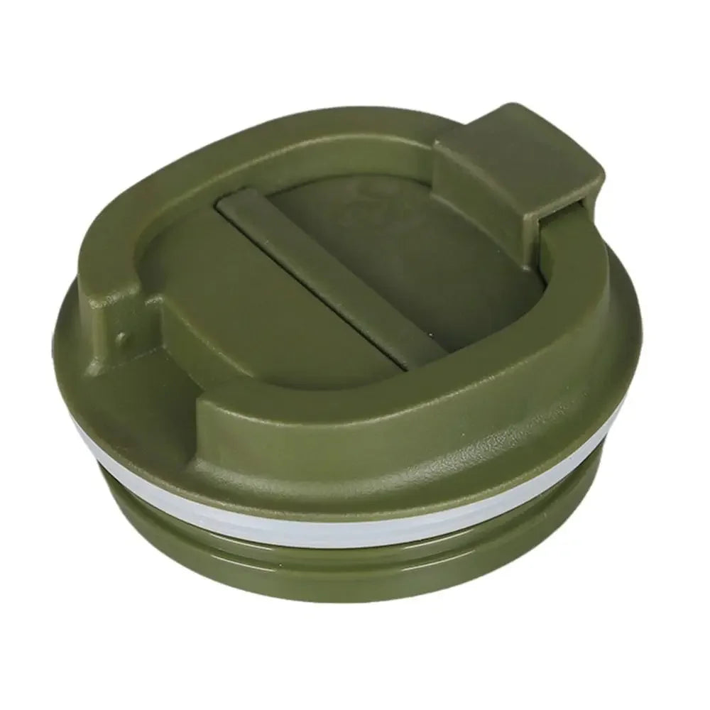 Multicolor Plastic Coffee Cup Lids — Reusable Travel Flask & Water Bottle Covers