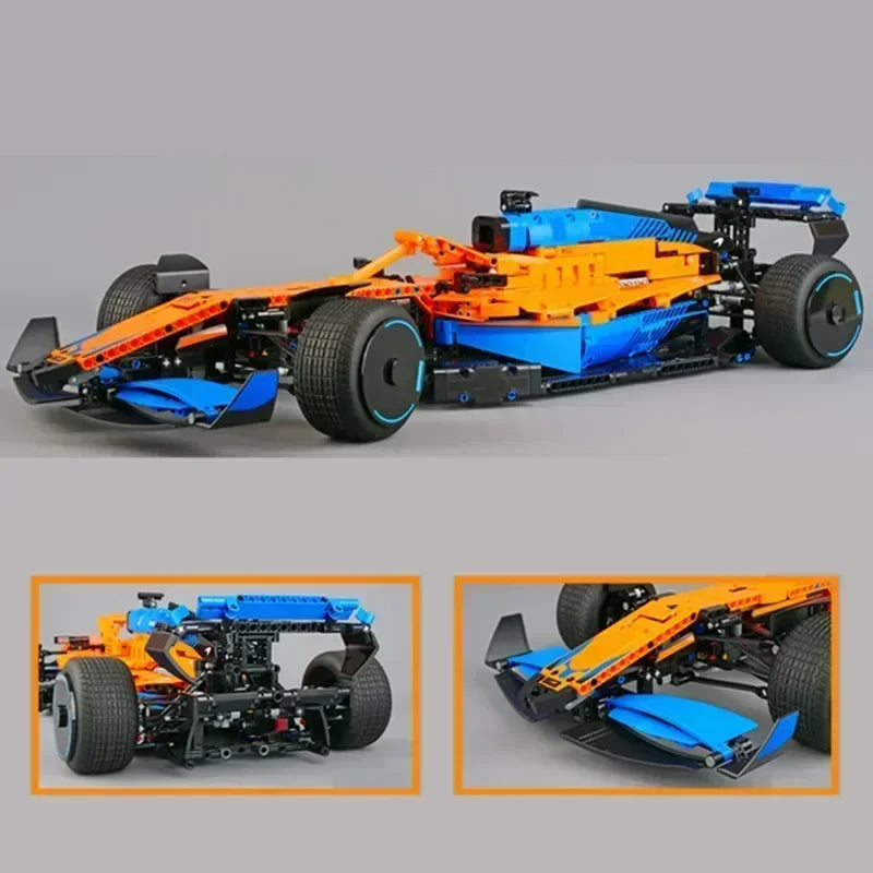 F1 W14 E Technic 1432+ Pcs 1:8 Sports Car Building Blocks – Compatible with 42141, DIY Model, Birthday Gift