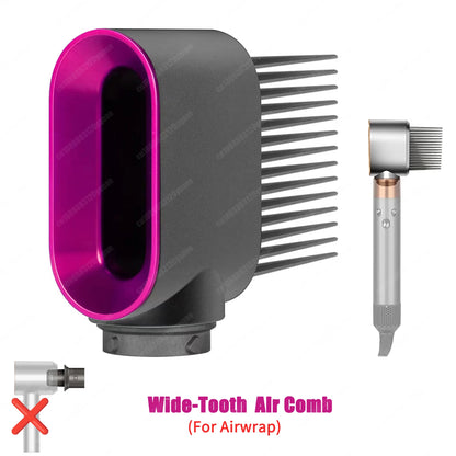 Anti-Flyaway Hair Styling Nozzle for Dyson Airwrap HS01/HS05 – Brush Attachment for Auto Curling & Dryer Accessories