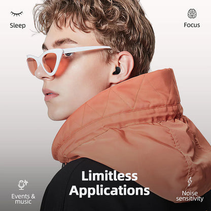 Super Soft Noise Reduction Ear Plugs – Reusable Quiet Sleep & Hearing Protection for Travel, Work, and Concerts