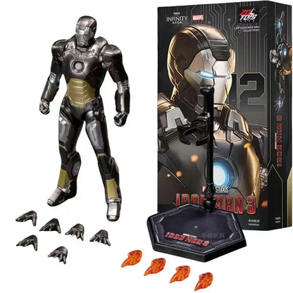 ZDTDS Iron Man & War Machine Legends Action Figures – MK37 Hammerhead, MK12, MK38 Igor, MK9 Iron Patriot Collectible Toy