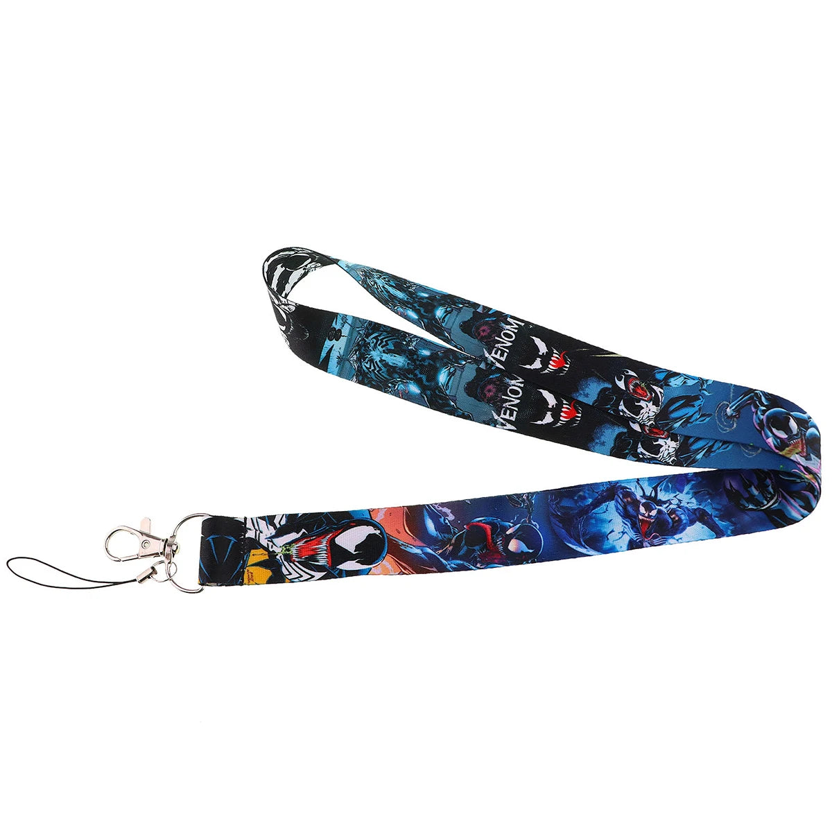Cartoon Credential Holder Keychain – Cool Lanyard for Key, ID Card, Gym Badge & Cosplay Gift