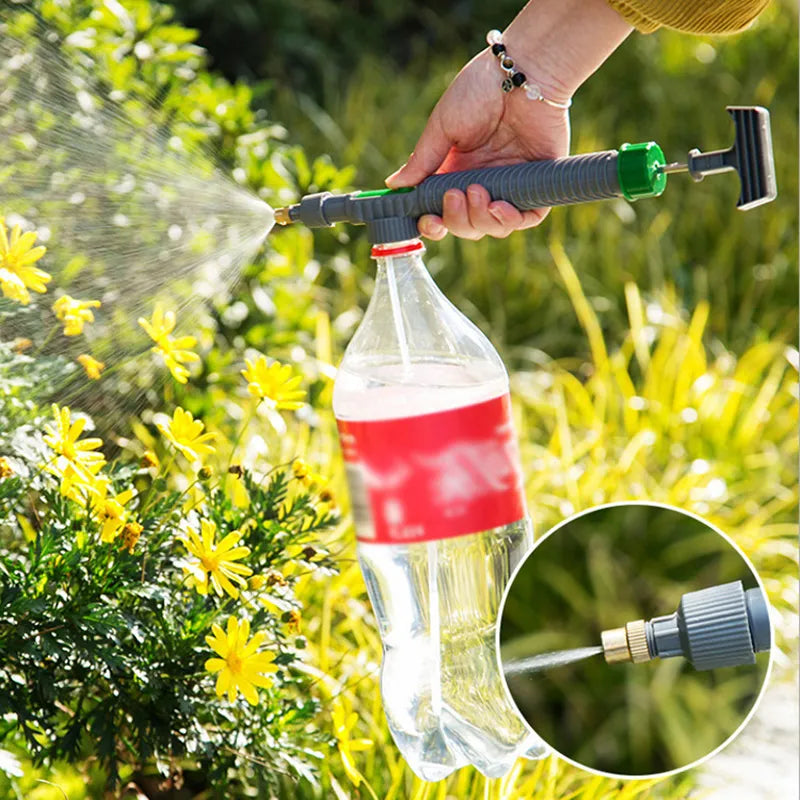 High Pressure Manual Sprayer with Adjustable Spray Nozzle - Perfect for Garden Watering and Agriculture Tools