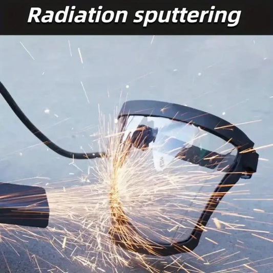 Anti-Fog Protective Face Shield - Comfortable Welding Mask with Transparent Helmet, Dust-Proof and Anti-Splash Eye Protection