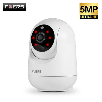 FUERS 5MP HD Indoor WiFi Security Camera – Baby Monitor & Pet Camera with Motion Detection, Tuya Smart Home & Alexa Compatible