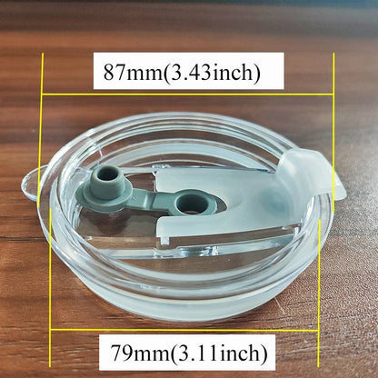Y-Sealing Cup Lid — 12/16/20/30oz Spill-Proof Replacement for Ozark Trail, RTIC & Yeti