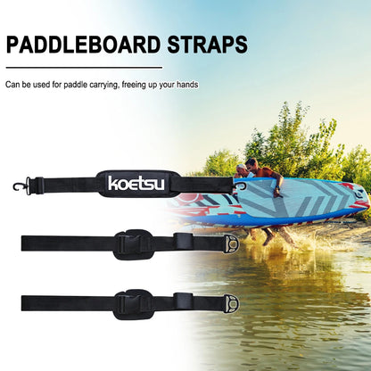 Adjustable Surfboard Shoulder Carry Sling – Paddle Board Strap & Deck Bag Carrier for SUP