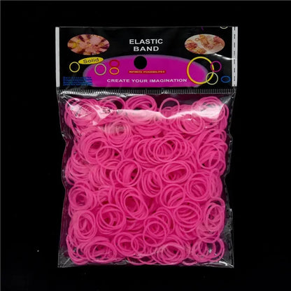 Loom Rubber Bands Refill Kit – DIY Bracelet Making Craft Set for Kids, Creative Weaving Toy Gift