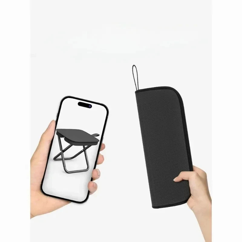 Portable Multifunctional Outdoor Picnic Camping Folding Chair – Ultra-Light Fishing Stool, Travel Stool & Accessories