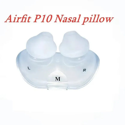 Silica Cushion for ResMed AirFit P10 Nasal Pillows Mask – S/M/L Anti-Snore Sleep Apnea Accessory