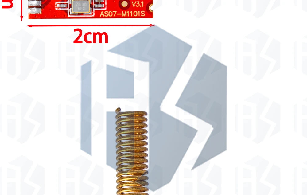CC1101 Wireless Module - 10mW, 433MHZ/868MHZ, Long Distance Transmission 300-1000M with SMA Antenna, Wireless Transceiver