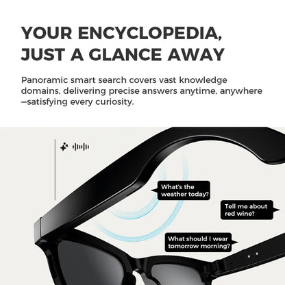 Xiaomi AI Smart Glasses — 1080P HD Polarized Sunglasses with Camera, Video Recorder & Sports Surveillance DVR
