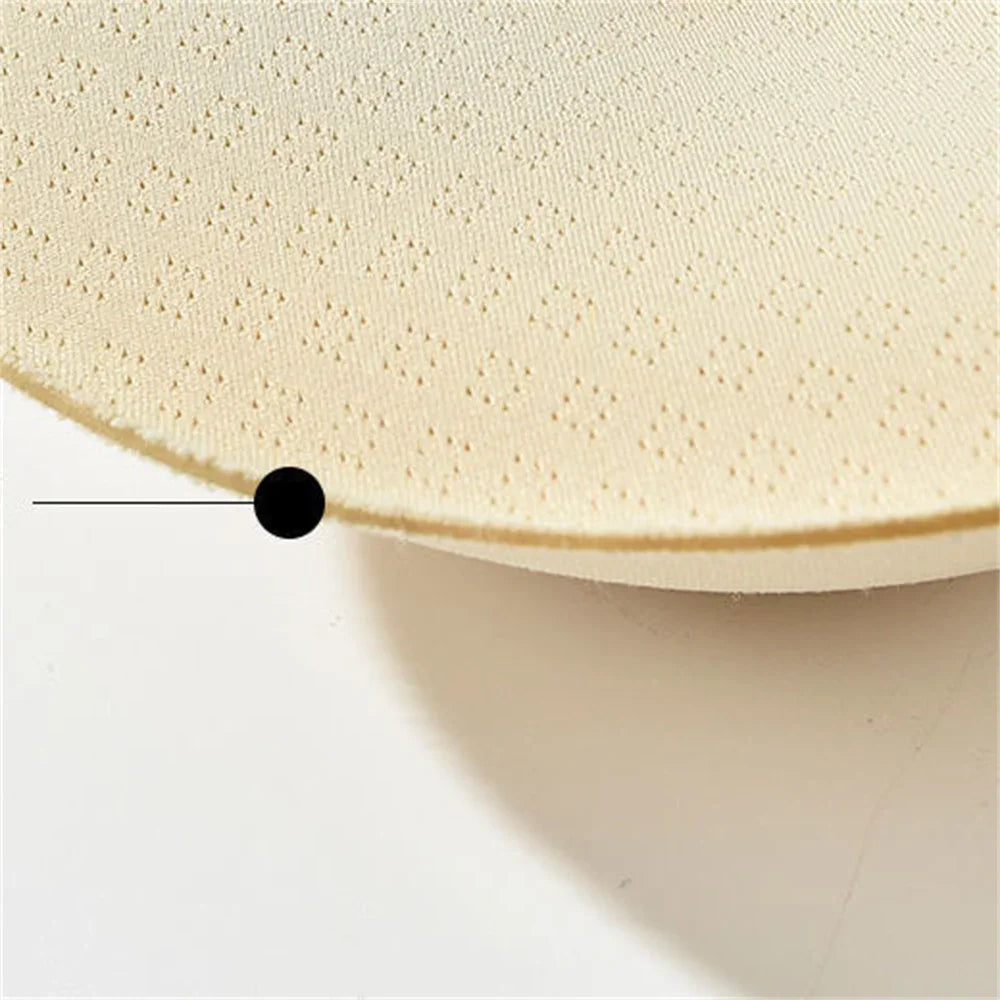 2PCS Thick Push-Up Bra Pads – Removable Latex Breast Enhancer Inserts for Swimsuits, Lingerie & Sports Bras (S/M/L)